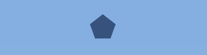 CSS pentagon